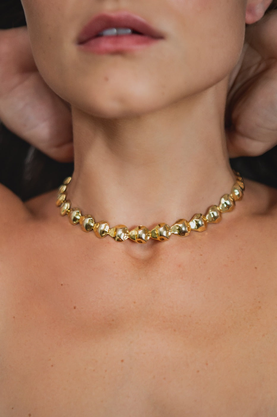 colar escorpião ouro amarelo