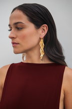 leo glow brinco ouro amarelo