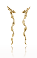 peixes I pisces drops yellow gold